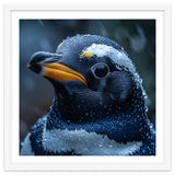 Macro view of a Penguin with Water Droplets thumbnail