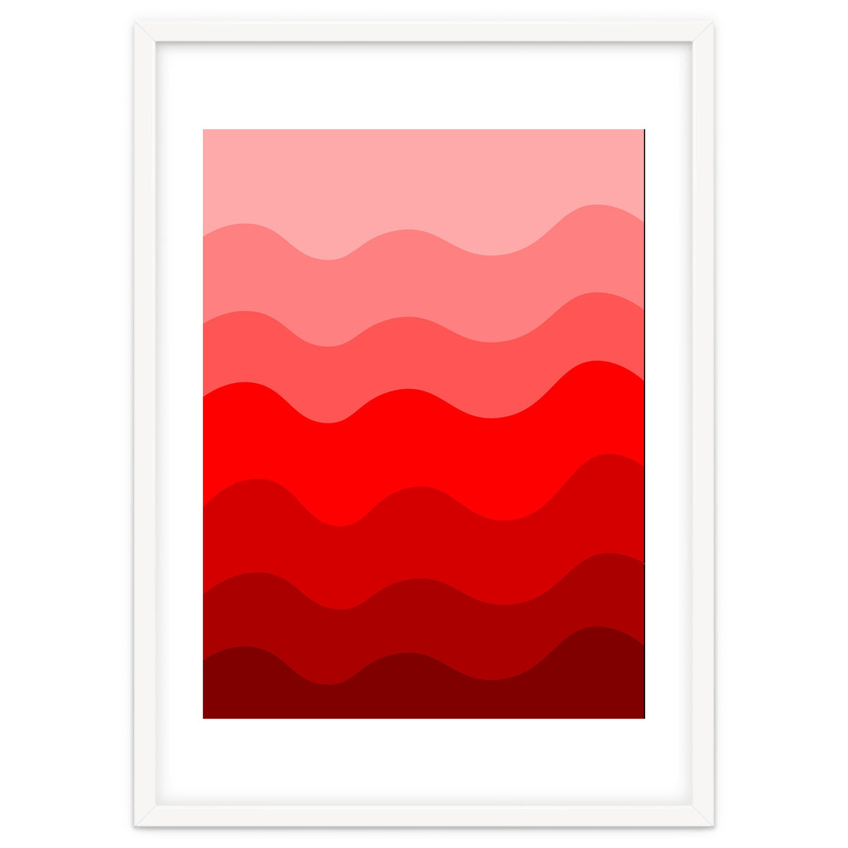 Red gradient design