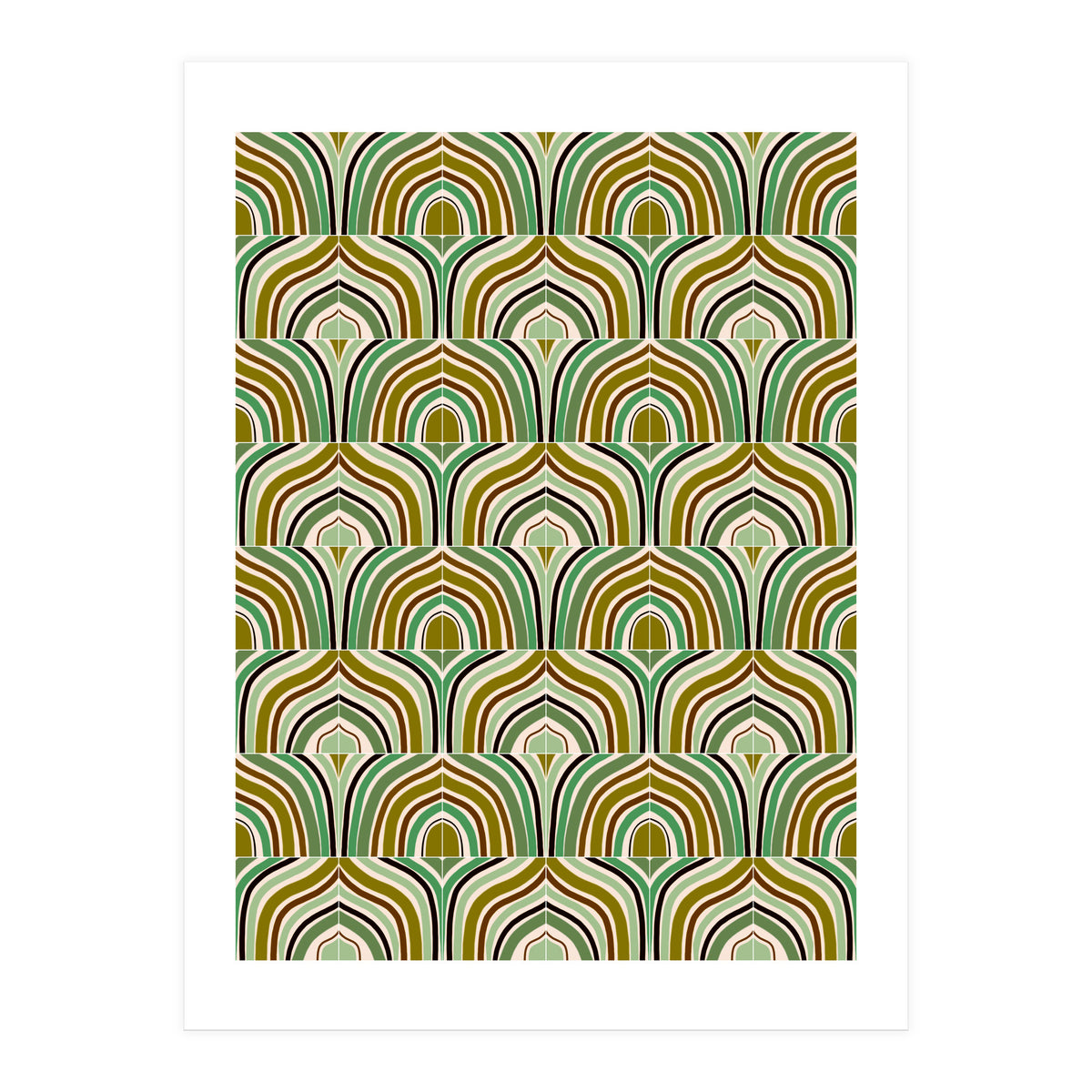 Jade Rainbow Tiles (Print Only)