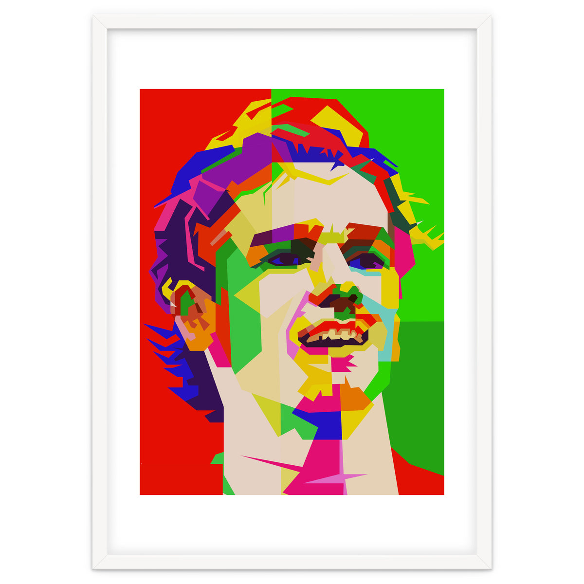 Anthoine Griezman Super Soccer Pop Art WPAP