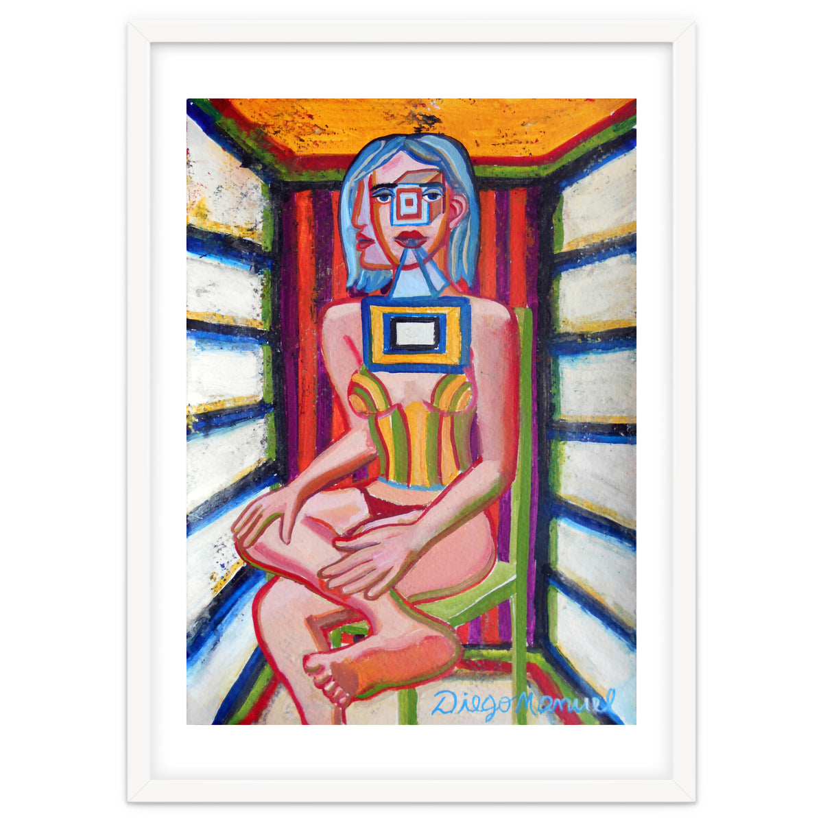 Mujer En La Silla 12