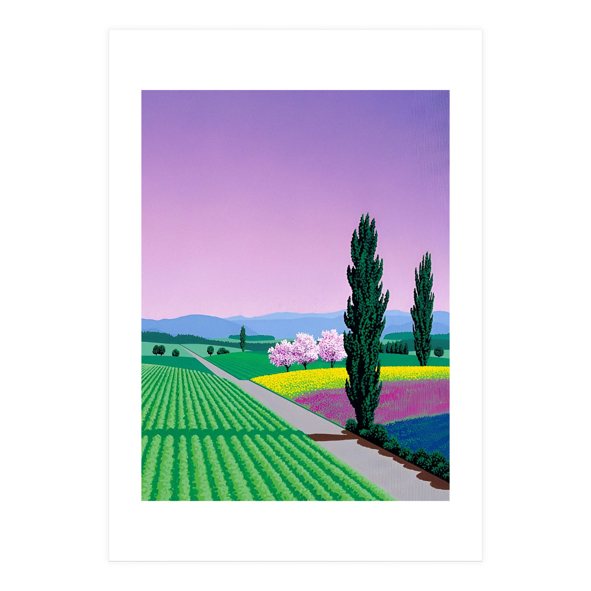 Hiroshi nagai - The Heavenly Landscape (Print Only)