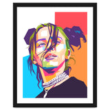 Billie Eillish wpap art thumbnail