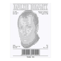 Receipt Art Napoleone Buonaparte (Print Only)