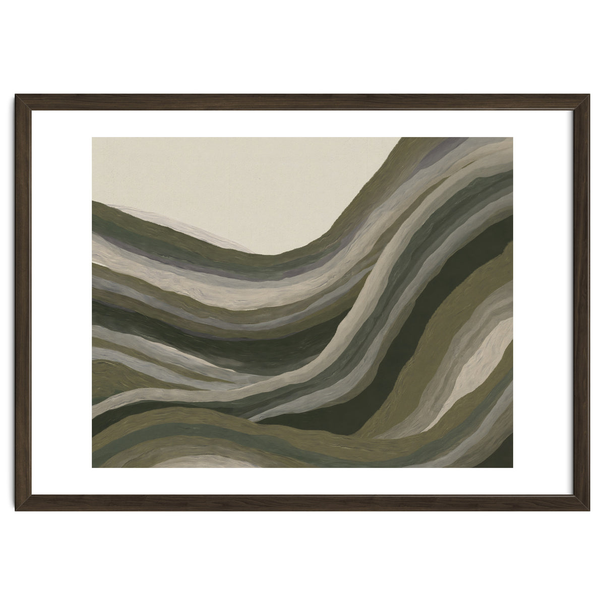 Moody Abstract Hills