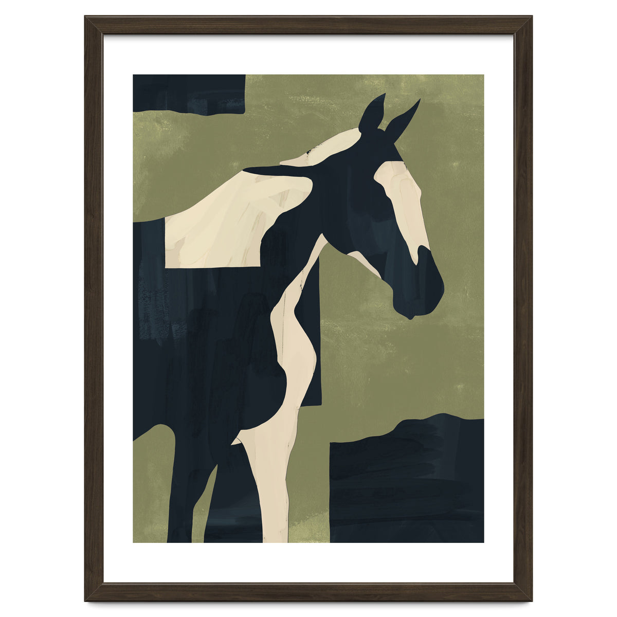 Abstract Minimal Horse 4