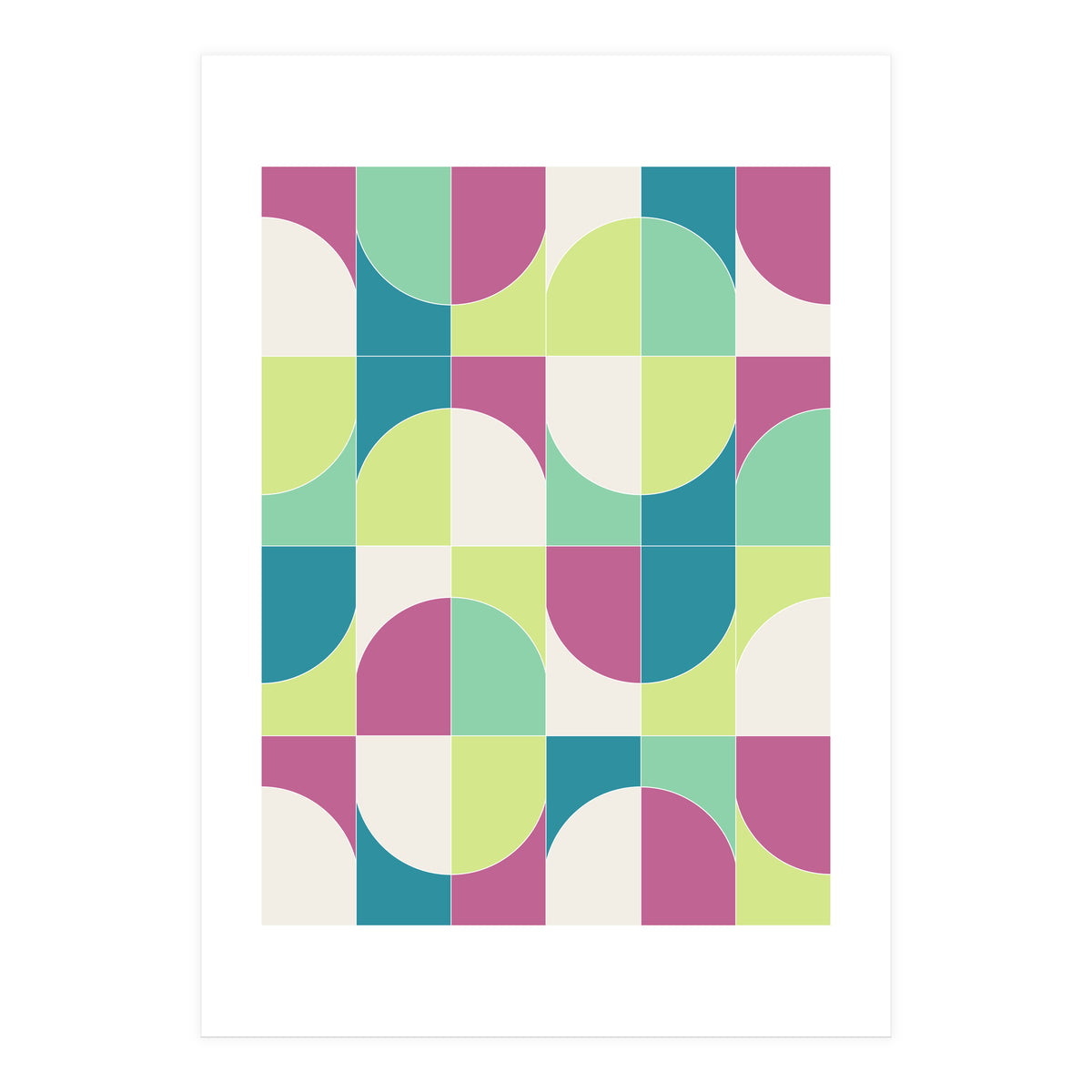 Bold Geo Tiles 04 (Print Only)