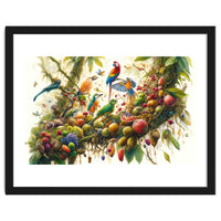 Jungle Symphony Of Tropical Birds