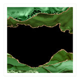 Green & Gold Agate Texture 18  (Print Only) thumbnail
