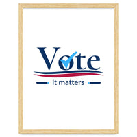 vote it matters - For elections