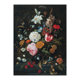 Jan Davidsz. de Heem (Utrecht, 1606-Amberes, 1683/4). Flowers in a glass Vase with Fruit (ca. 166... (Print Only) thumbnail