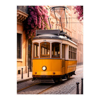 The Charm of a Classic City Tram (Print Only)