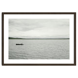 A boy pedaling the Board on the Lake - Iceland thumbnail