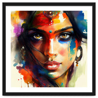 Radiant Bindi Hindu Portrait