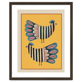 Striped Bird Pair II thumbnail