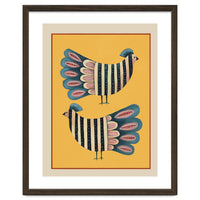 Striped Bird Pair II