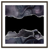 Black & Silver Glitter Agate Texture 03 thumbnail