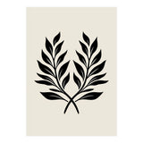 Minimalist Laurel Wreath: Botanical Line Art (Print Only) thumbnail