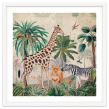 Vintage Fantasy African Animals Safari thumbnail