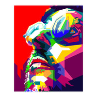 Leon The Professional Hollywood Actor Pop Art WPAP (Print Only)