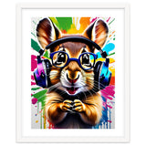 Chipmunk In Headphones, Graffiti thumbnail