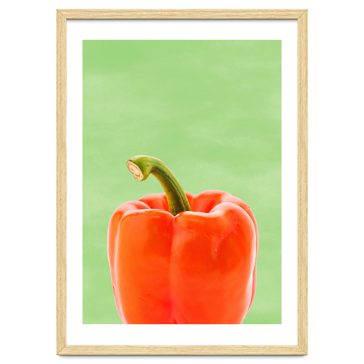 Red Bell Pepper, Fresh Kitchen Art, Capsicum Chilli