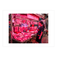 Meat Shop - Hong Kong (Print Only)