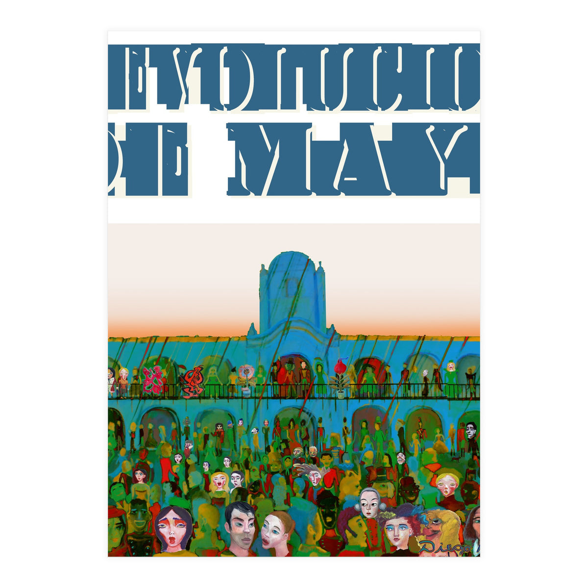 Revolucion De Mayo 12 (Print Only)