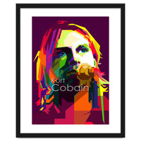 Kurt Cobain Grunge Music Pop Art WPAP