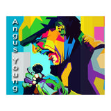 Angus Young Rock Singer Pop Art WPAP (Print Only) thumbnail