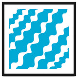 Slanting Blue Wavy Pattern thumbnail