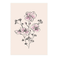 Wild Roses Bouquet (Print Only)