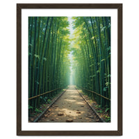 The Emerald Path: A Sun-Drenched Journey