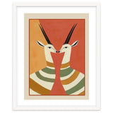 Two Gazelles In Stillness thumbnail