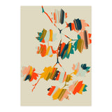colorful hanging maple leaves (Print Only) thumbnail