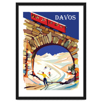Davos Funicular on the Bridge