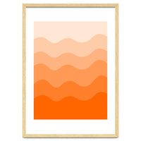 Orange gradient design