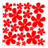 Red Flowers Pattern (Print Only) thumbnail