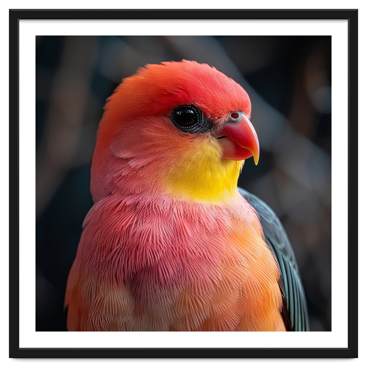 Vibrant Tropical Bird