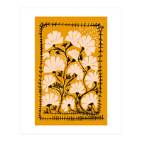 Ever blooming good vibes mustard yellow (Print Only)