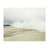 Tourists hidden in the hot spring steam -  Iceland  (Print Only) thumbnail