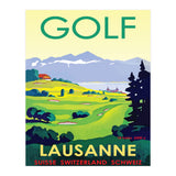 Golf in Lausanne, Switzerland (Print Only) thumbnail