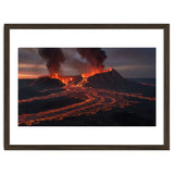 Volcanic Fury: Erupting Mountain Landscape thumbnail
