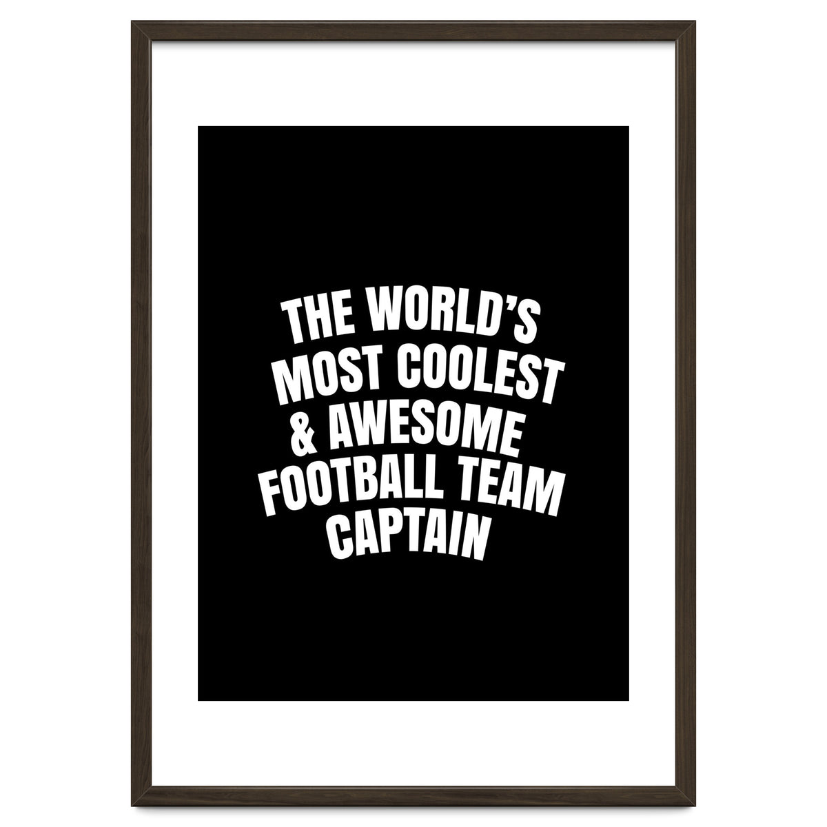 World's most coolest and awesome football team captain