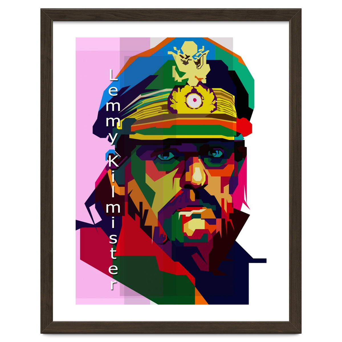Lemmy Kilmister Motorhead English Metal Pop Art Wpap