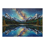 Midnight Mountain Reflection (Print Only) thumbnail