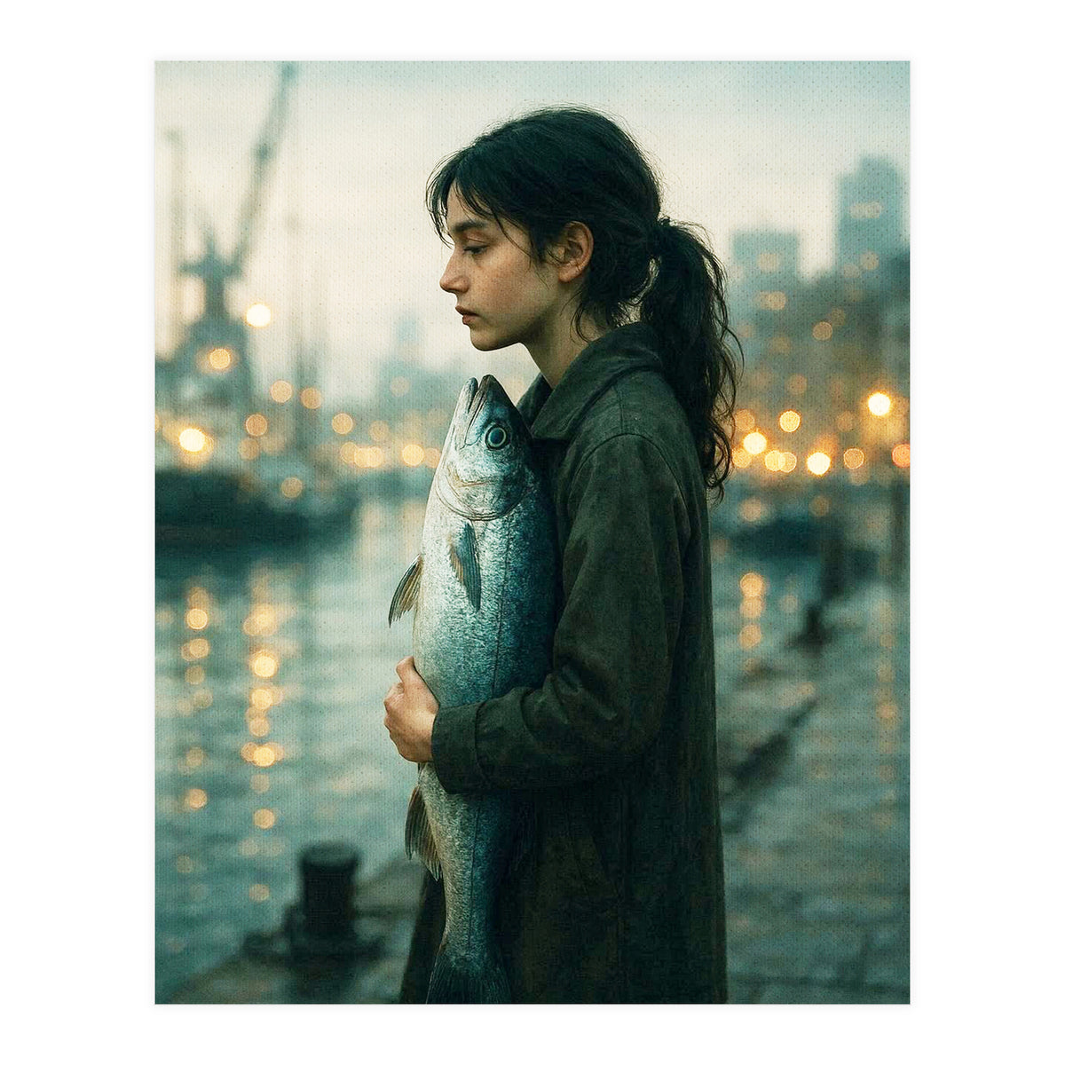 Fish In Hand 08 (Print Only)