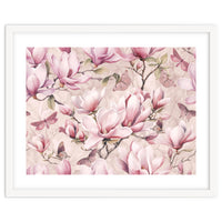Magnolia And Butterfly