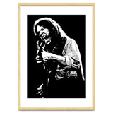Neil Young Musician Legend in Grayscale 2 thumbnail