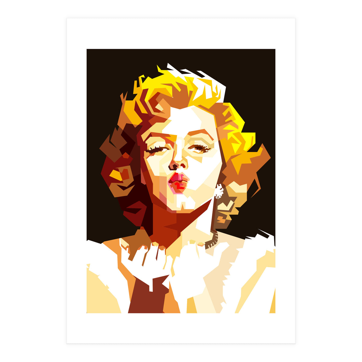 Marilyn Monroe Vintage Illustration Trending Now (Print Only)